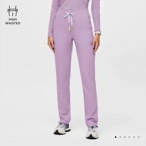 NWOT FIGS Lavender Dew Evans Scrub Pants - XXL